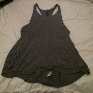 Flow-y Racerback Tank w/ Zipper Back