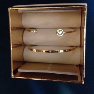 Michael Kors gold bracelets