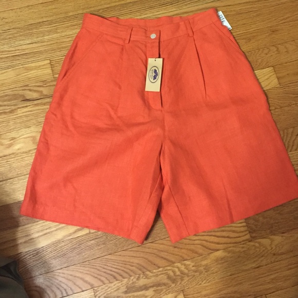 British Khaki Other - British Khaki Orange Shorts New