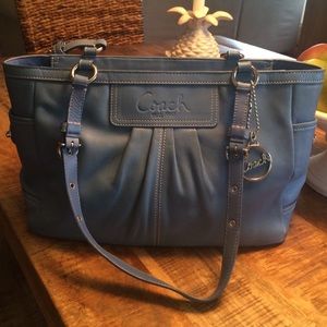 Light Blue Coach Purse