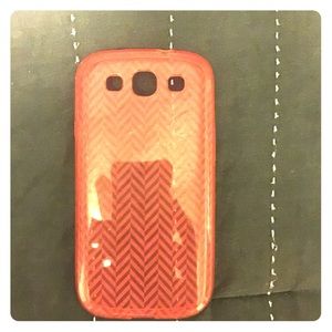Pink phone case