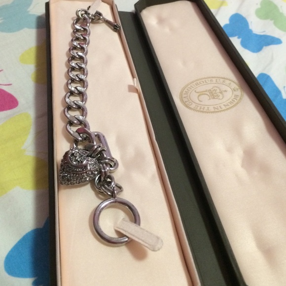 Juicy Couture Silver Charm Bracelet
