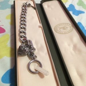 Juicy Couture Silver Charm Bracelet