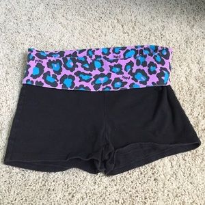 Victoria secret bling yoga shorts