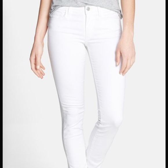 Joes white "the skinny" fit