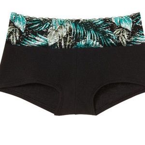 VS Pink! tropical palms panty bundle 🍍