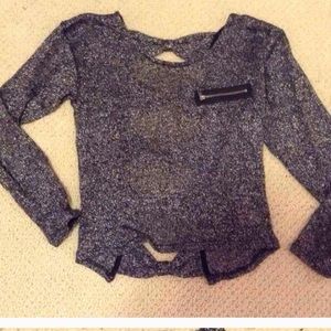 cute material girl sweater!