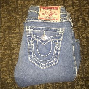 True Religion bootcut size 27 jean