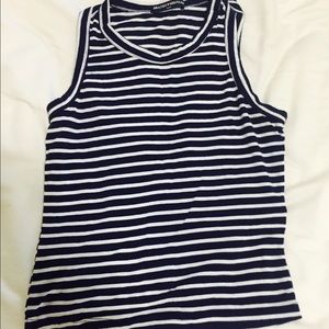 Brandy Melville cropped stripped tank