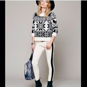 Free people snowflake sweater