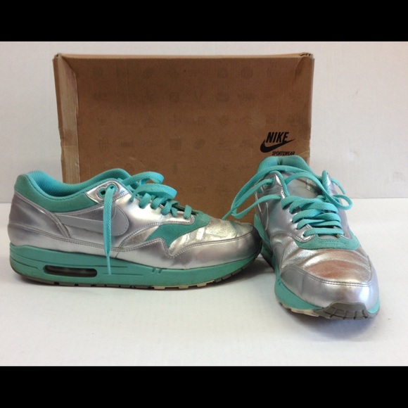 Nike Air Max 1 Metallic Silver Mint