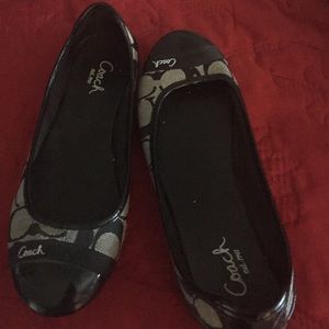 Authentic Coach slip on shoe