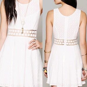Free people fitted with daisies dress