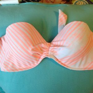 Coral patterned bathing suit
