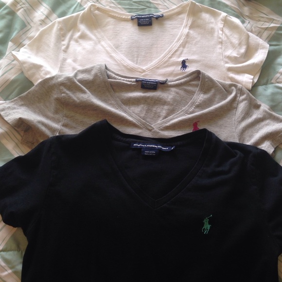 Ralph Lauren Tops - 3 Polo Shirts!