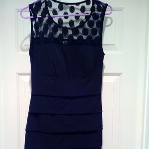 Black dressy bandage dress