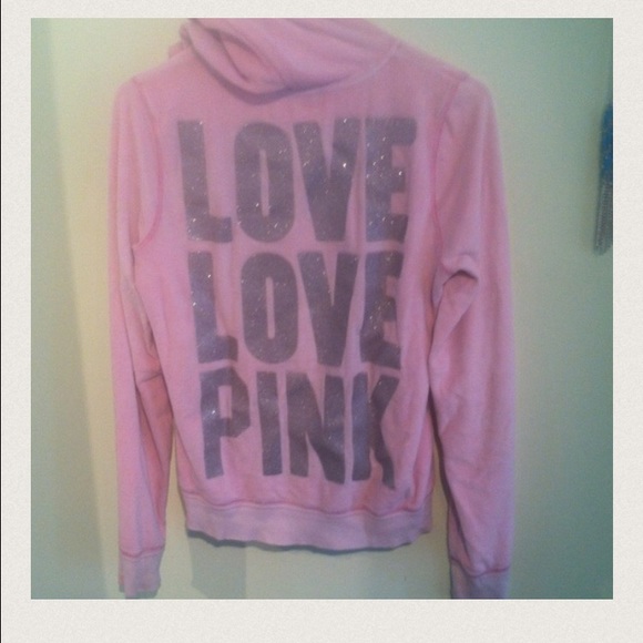 Pink VS zip up