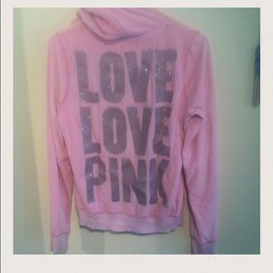 Pink VS zip up