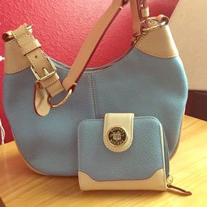 Dooney and Bourke shoulder bag & wallet