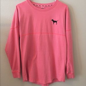 Hot Pink Varsity Crew