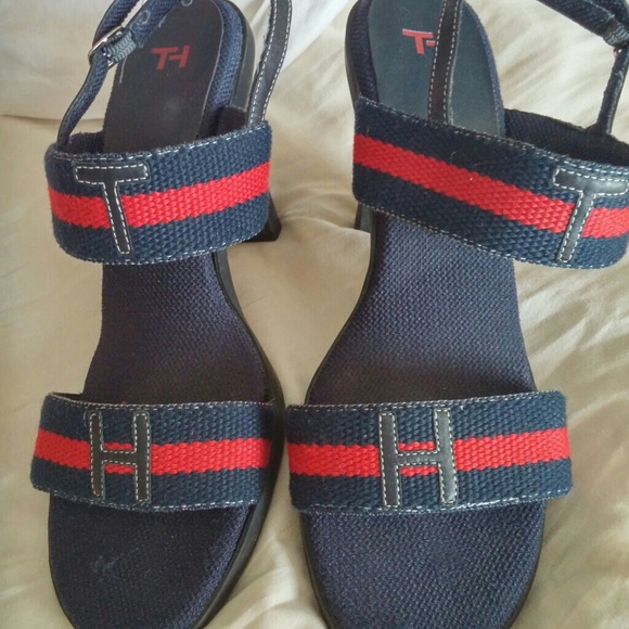 Bundled. SOLD. Tommy Hilfiger Sandals 9