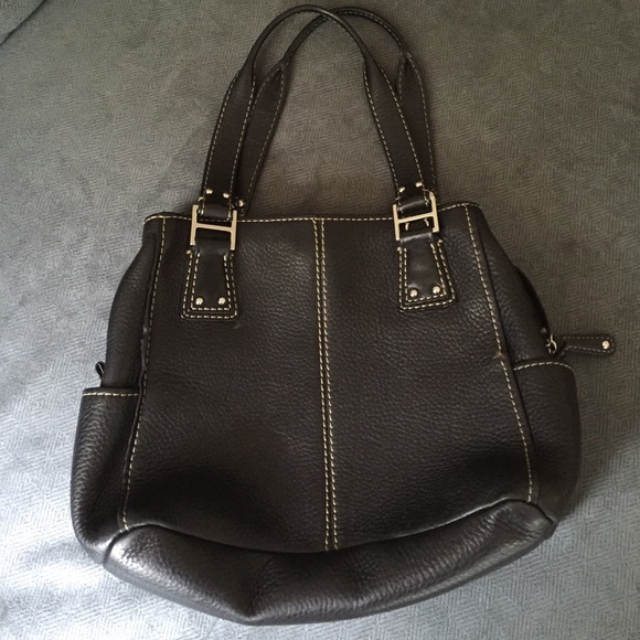 Fossil Black Leather Handbag