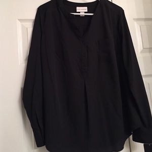 Brand new black career blouse