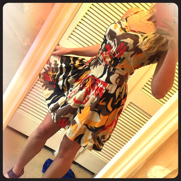 Multicolored BCBGeneration Dress