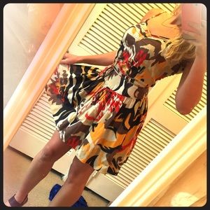 Multicolored BCBGeneration Dress