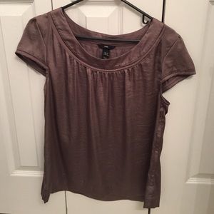 Cute H&M brown work shirt