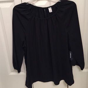 Cute black 3/4 shirt