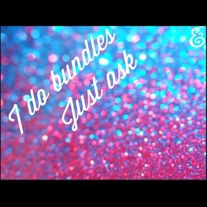 I do bundles just ask 💕 10% of 2 items