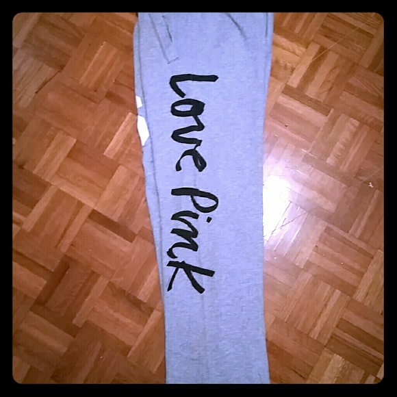Grey Victorias Secret sweatpants