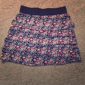Cute Flower Summer Skirt By Necessary Objects