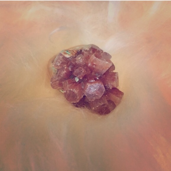 Aragonite Cocktail ring