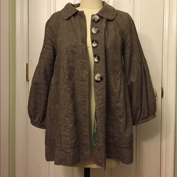 Free People Linen Jacket