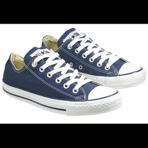 Navy blue converse!