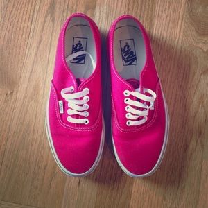 Red Vans