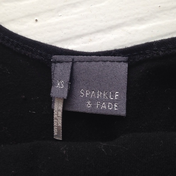 Sparkle and Fade Cold Shoulder Knit Dress - Picture 2 of 4