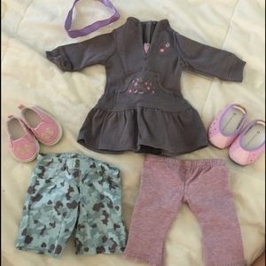 American Girl Casual Skater Outfit