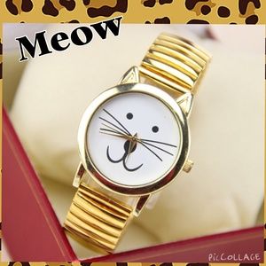 Gold Cat 😺 Watch