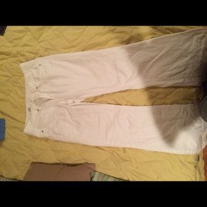 Gap white jeans
