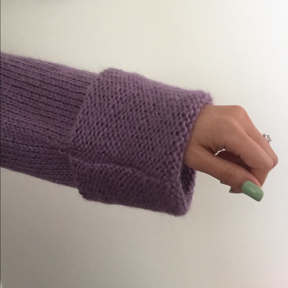 Purple sweater, extra pics