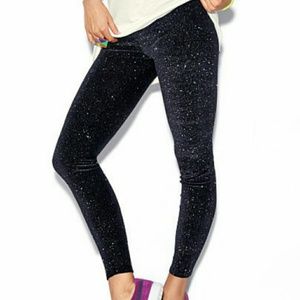 VS PINK glitter leggings