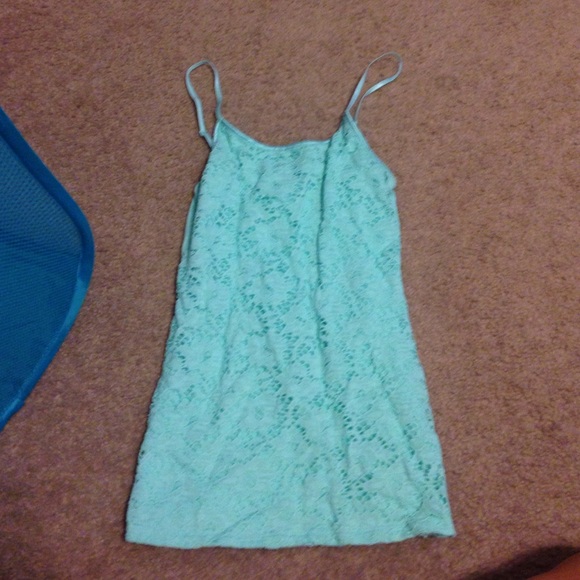 Teal shirt
