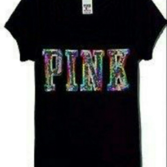 PINK BLING TEE
