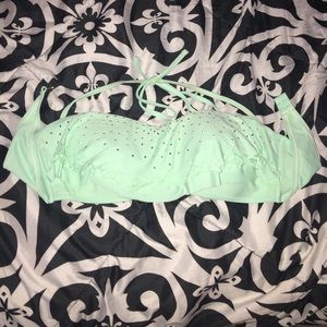Mint Buckle Bikini Top