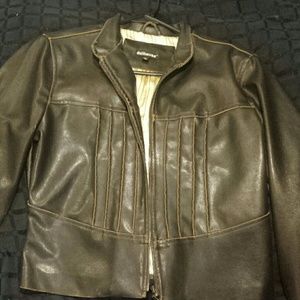 Leather jacket