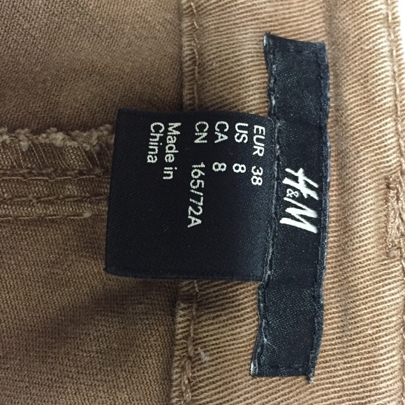H&M Brown Stretch Pants - Picture 2 of 3