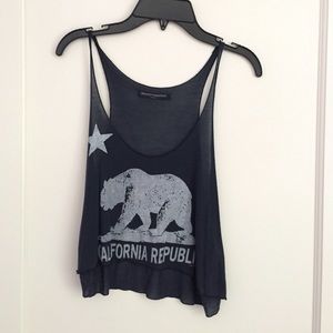 Brandy Melville "California Republic" tank top